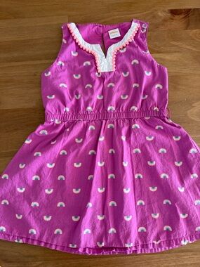 Gymboree Bright Pink Girls Dress Size 5